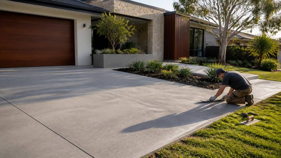 Residential concreting and driveway