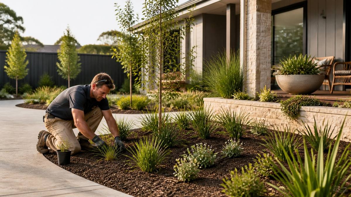 Garden design and planting by Sky Landscape